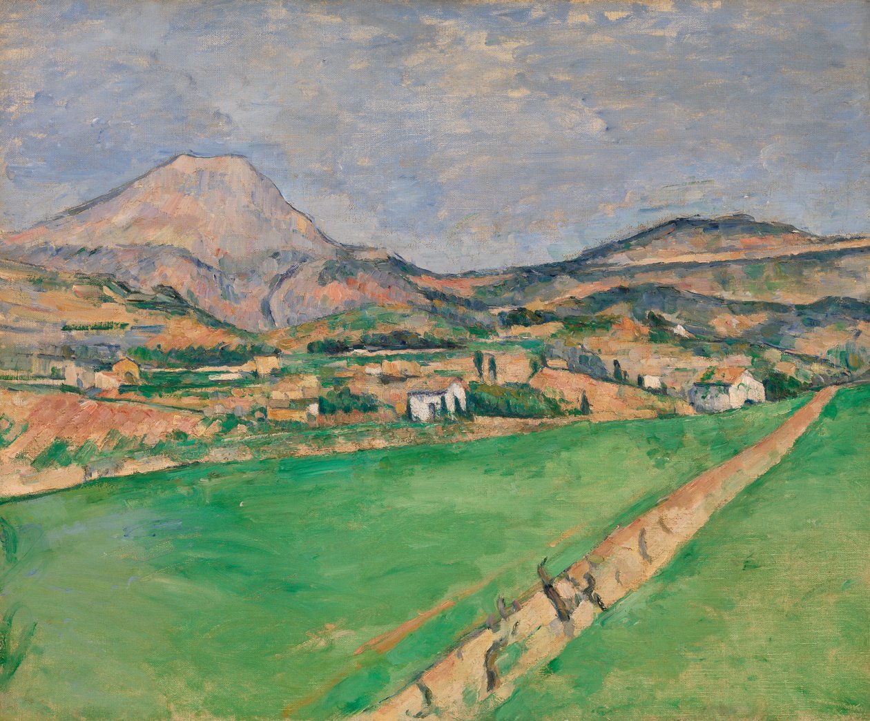Vers la Montagne Sainte-Victoire - Paul Cézanne