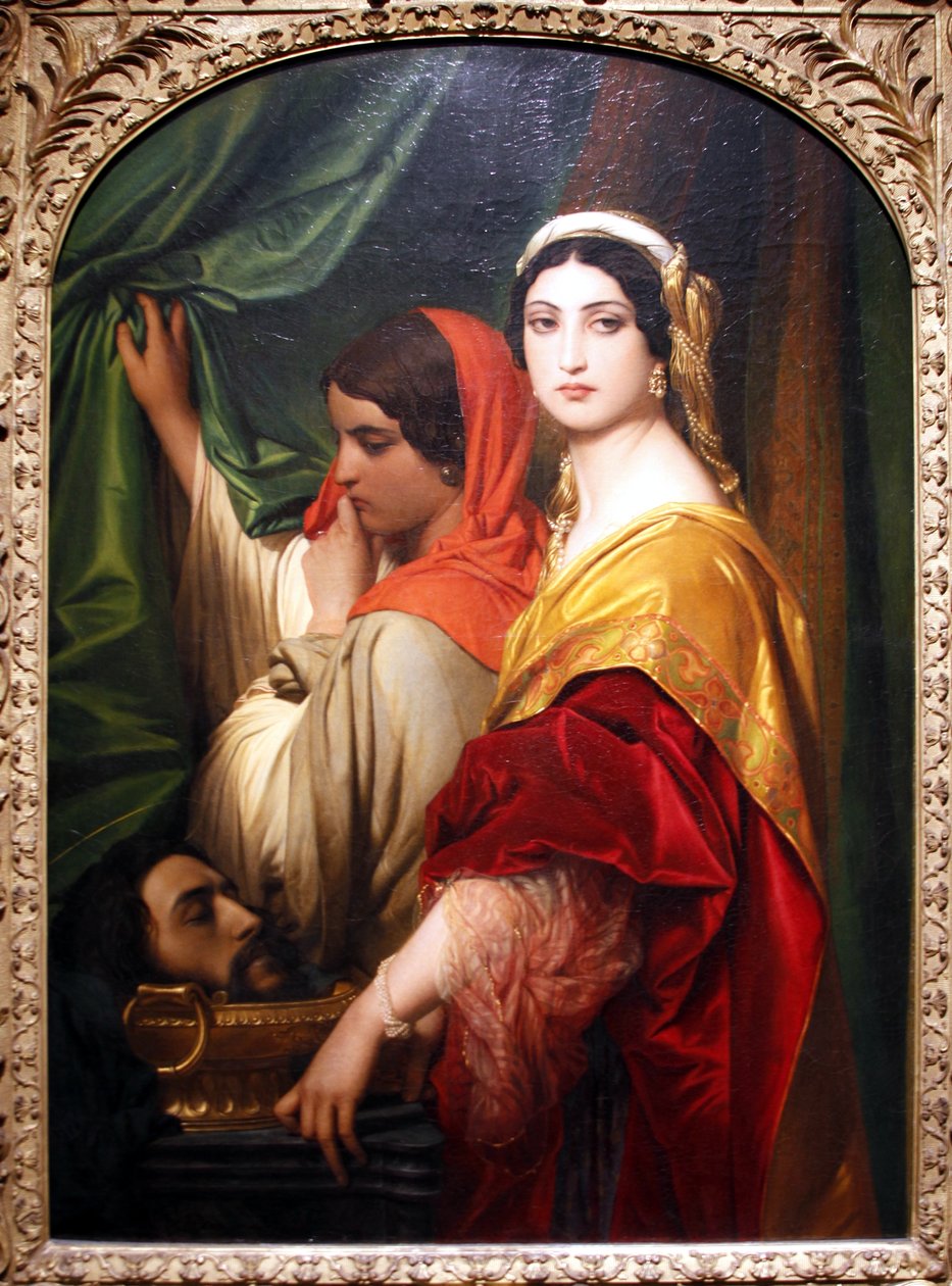 Hérodiade avec la tête de Saint Jean-Baptiste - Paul Delaroche