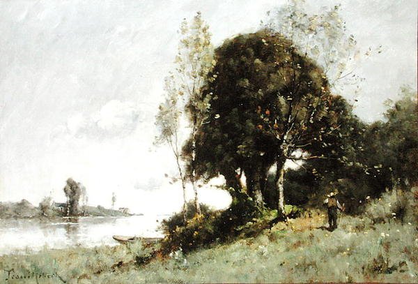 Île sur la Loire - Paul Desire Trouillebert