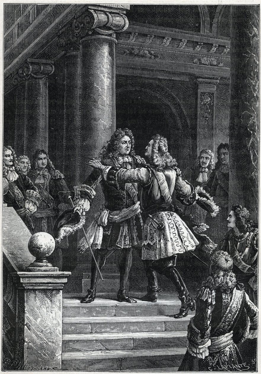 Traité de Rastatt - Prince Eugène de Savoie et le Maréchal de Villars (commandants des forces opposées dans la guerre de succession d