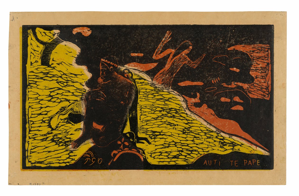 Auti te pape (Femmes à la rivière), de la suite Noa Noa - Paul Gauguin