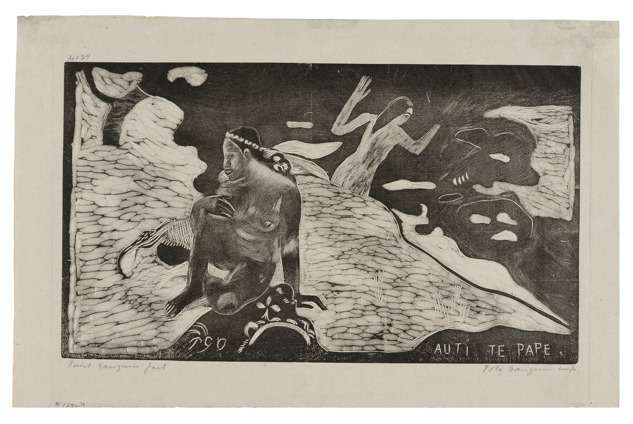 Auti te pape (Femmes à la rivière) de la suite Noa Noa - Paul Gauguin
