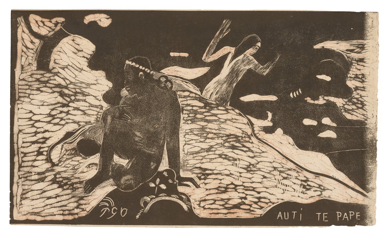 Auti te pape (Femmes à la rivière), de la suite Noa Noa - Paul Gauguin
