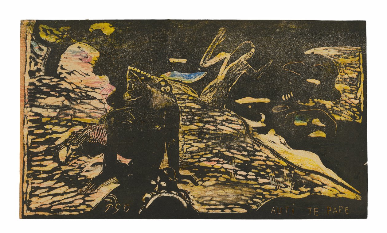 Auti te pape (Femmes à la rivière), de la suite Noa Noa - Paul Gauguin