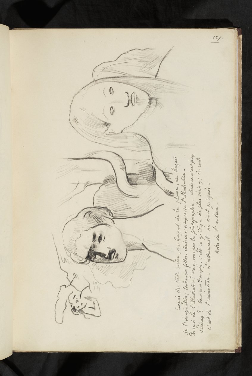 Avant et après - texte et dessin d