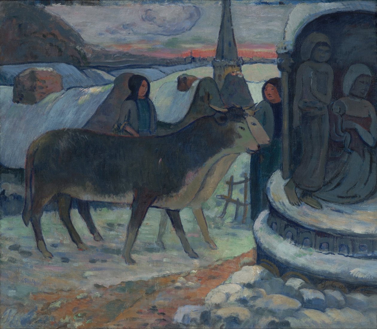 Nuit de Noël (La bénédiction des bœufs) - Paul Gauguin