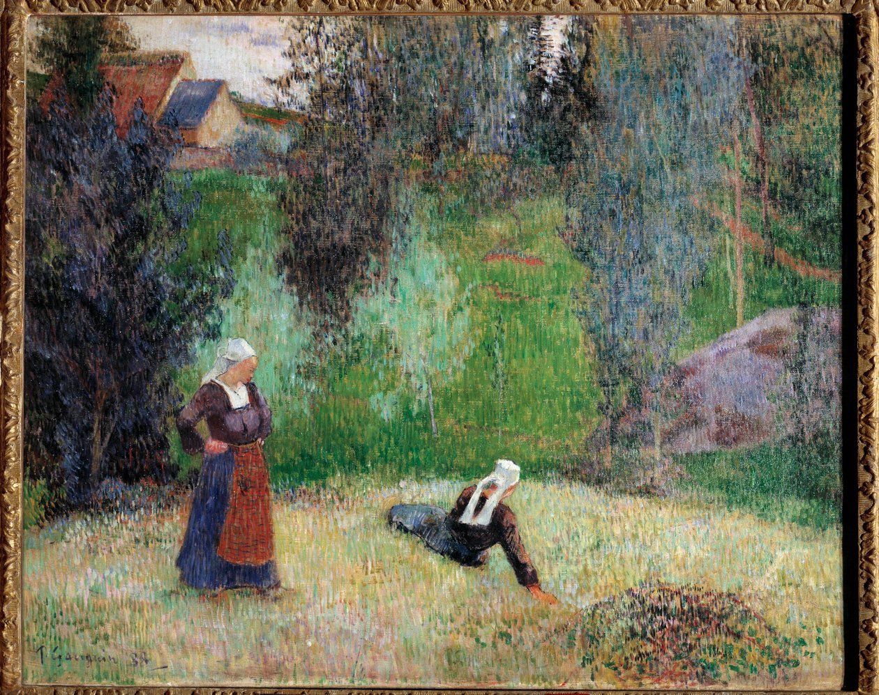 Premières fleurs de Bretagne - Paul Gauguin