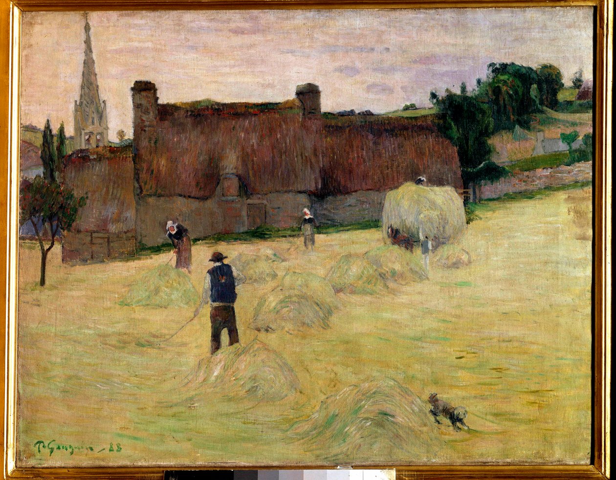 Foin en Bretagne - Paul Gauguin