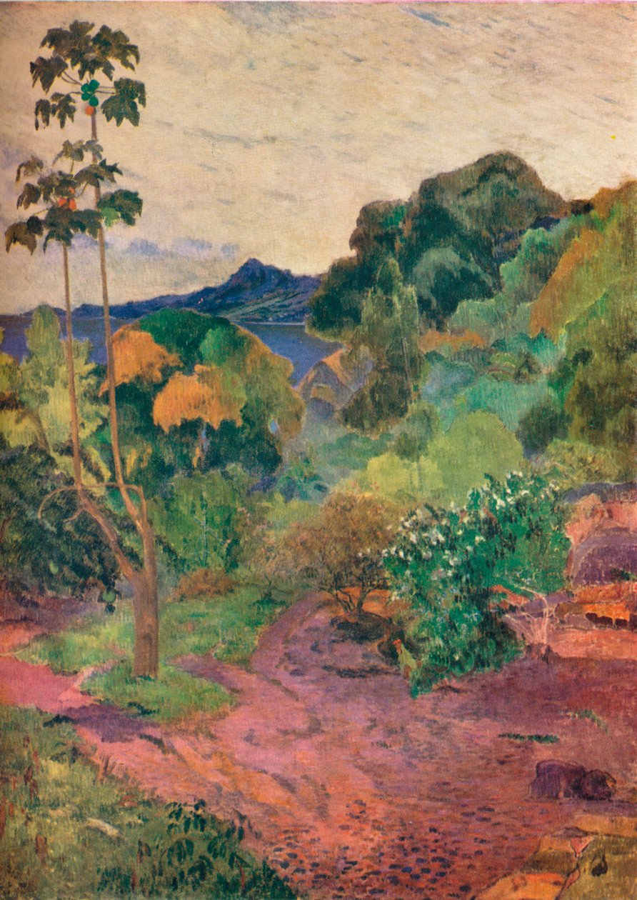 Paysage de la Martinique, 1887 - Paul Gauguin