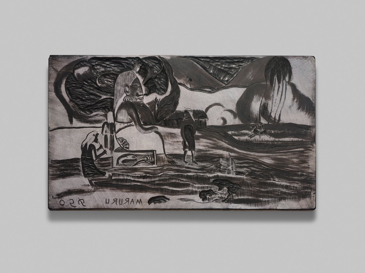 Maruru (offrandes de gratitude), de la suite Noa Noa - Paul Gauguin