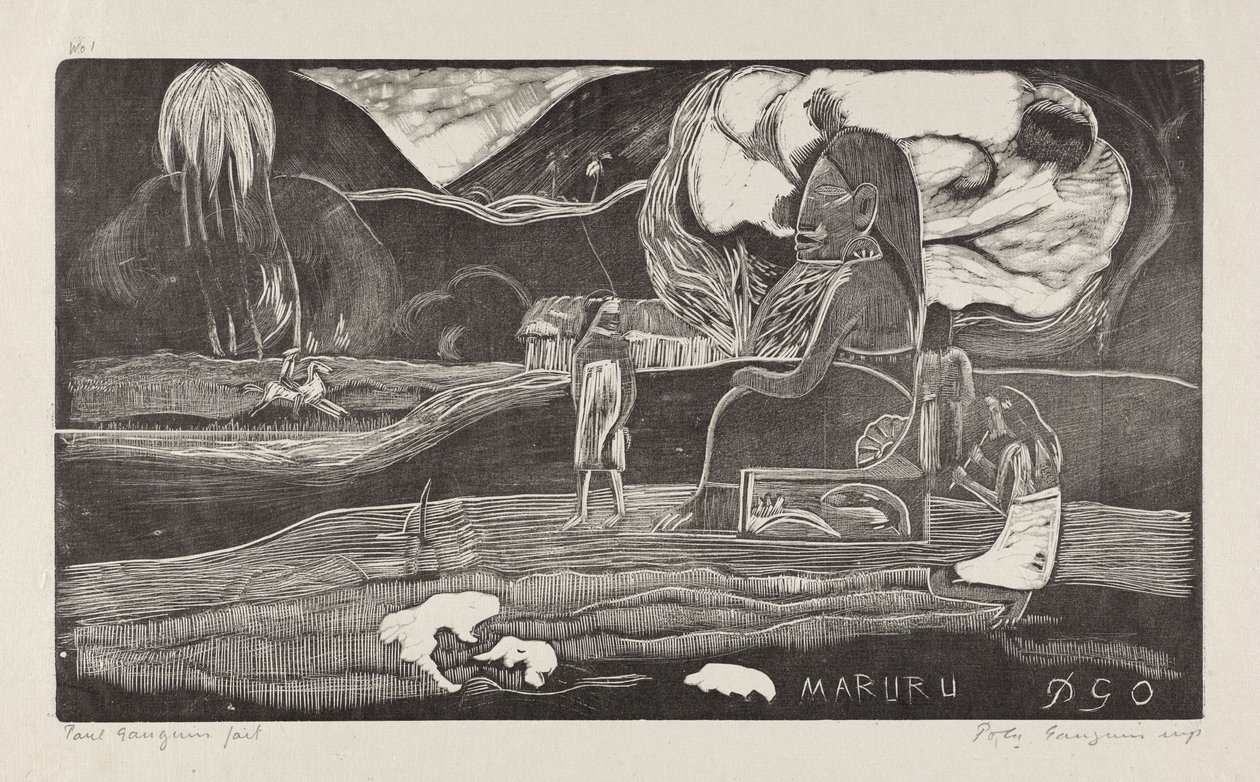 Le Rugissement - Paul Gauguin