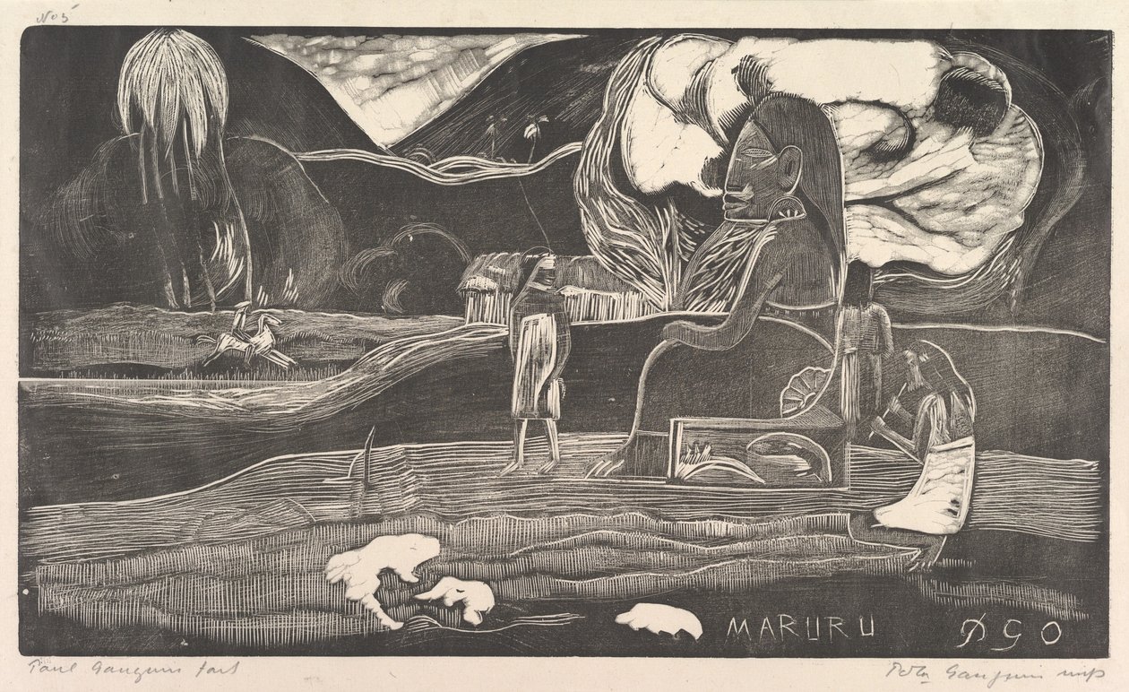 Le Rugissement - Paul Gauguin