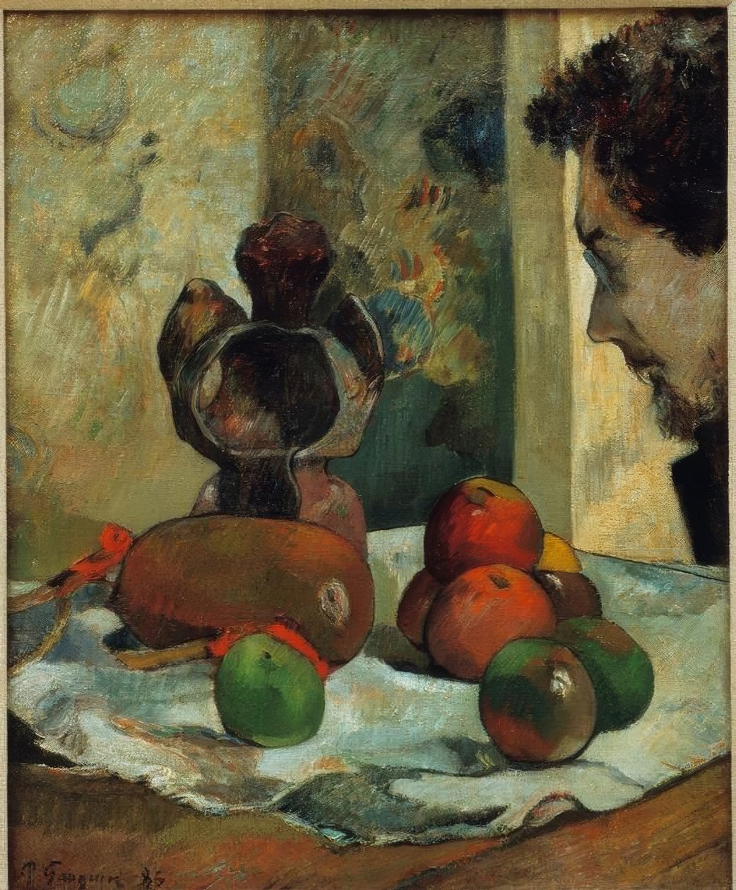 Nature morte au profil de Laval - Paul Gauguin