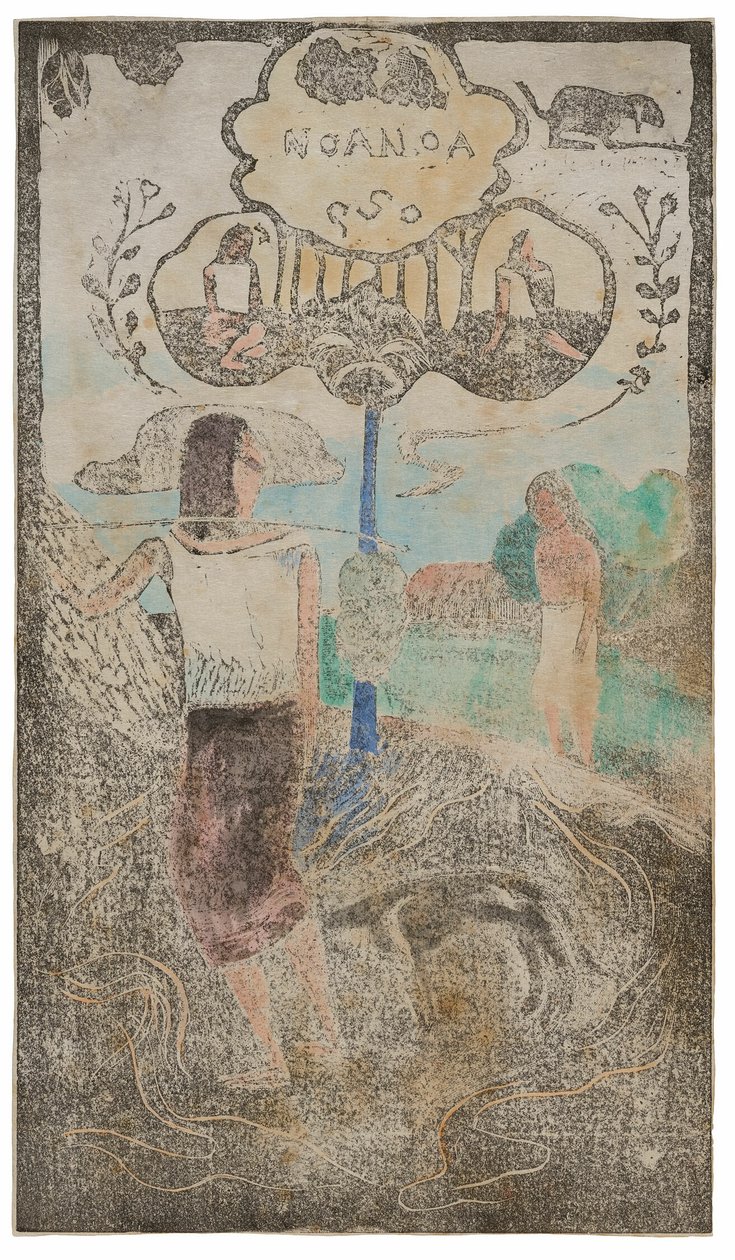 Noa Noa (Fragrant), de la suite Noa Noa - Paul Gauguin