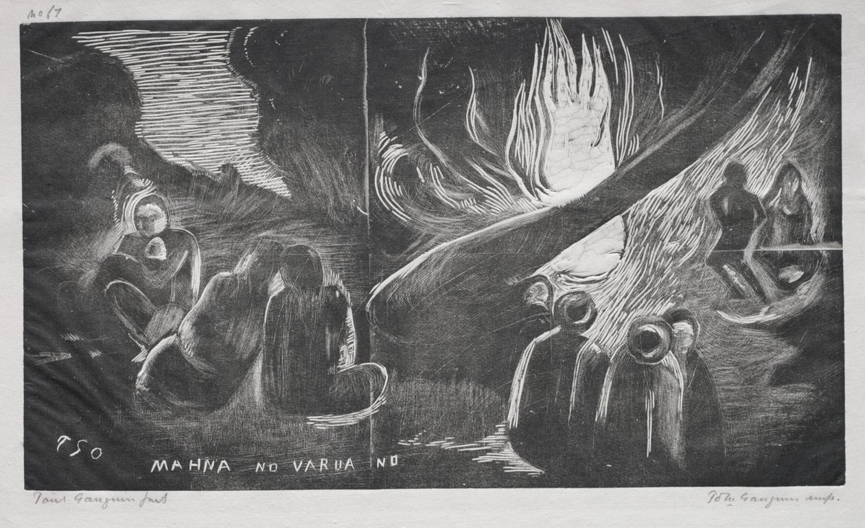 Noa Noa ; Le Diable Parle (Mahna No Varua Ino) - Paul Gauguin
