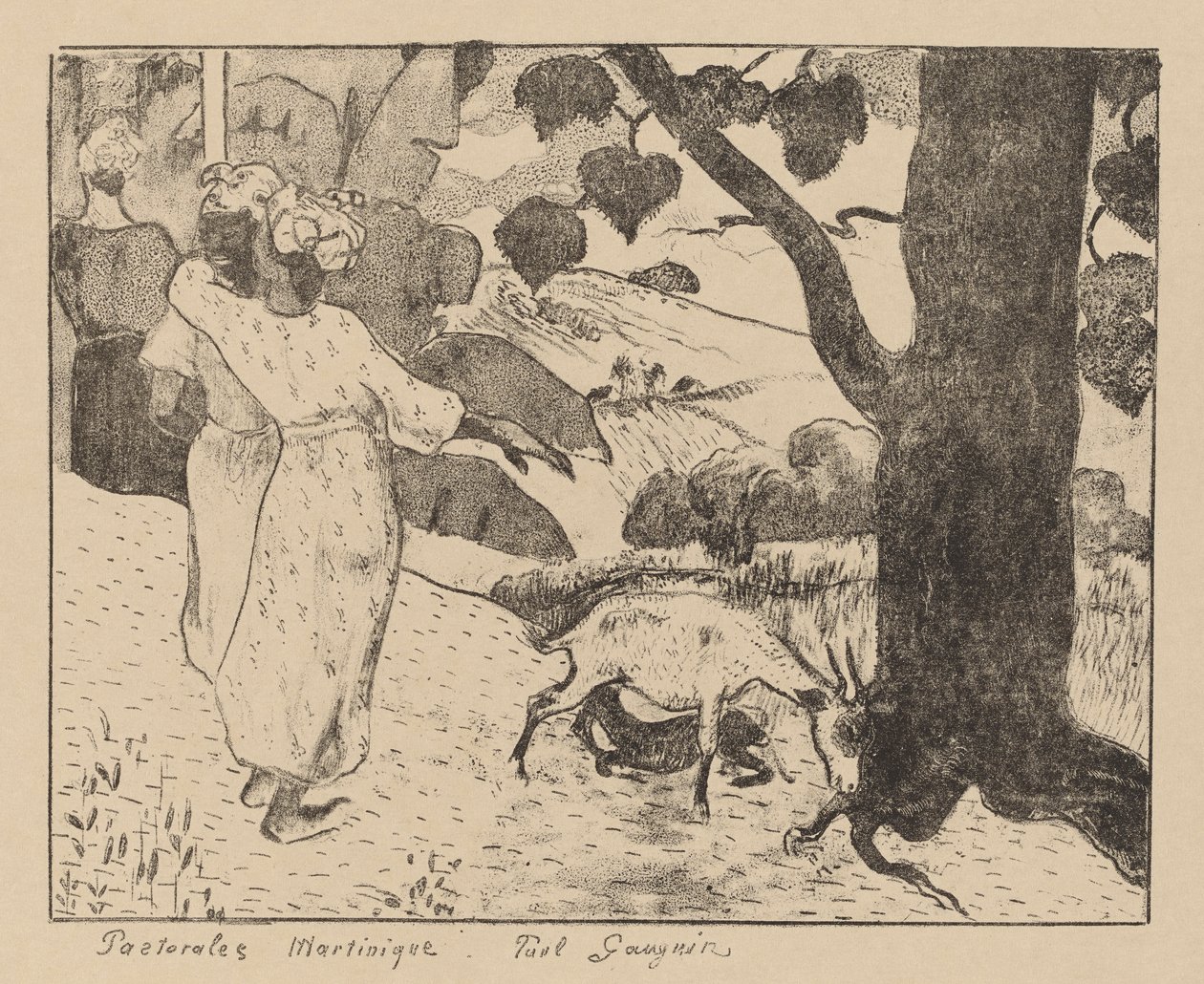 Pastorales Martiniques - Paul Gauguin