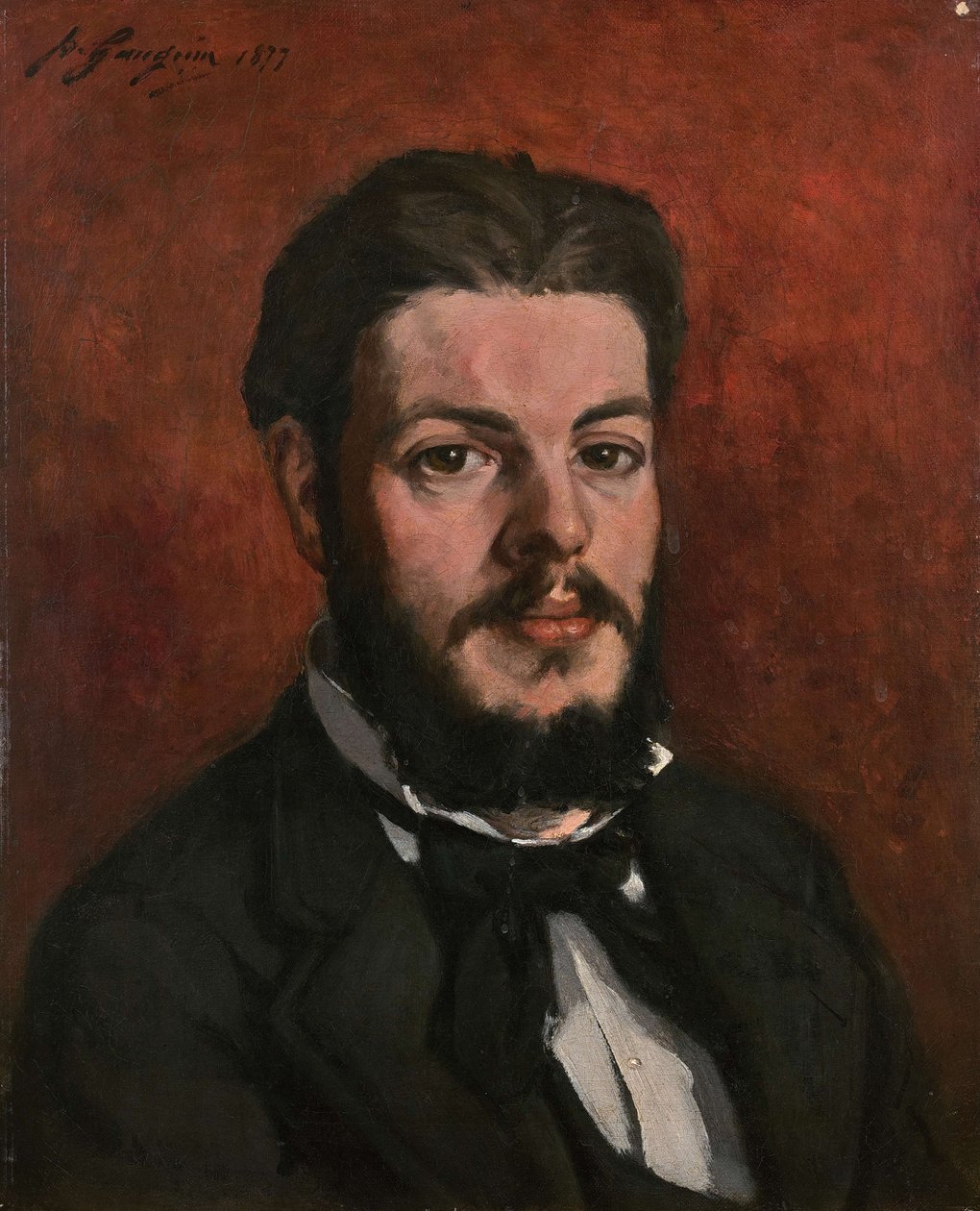 Portrait de Claude Antoine Charles Favre, 1877 - Paul Gauguin