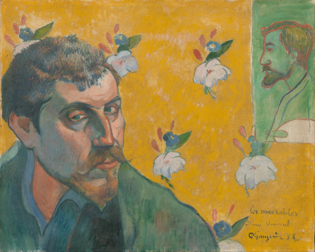 Autoportrait avec portrait de Bernard, 