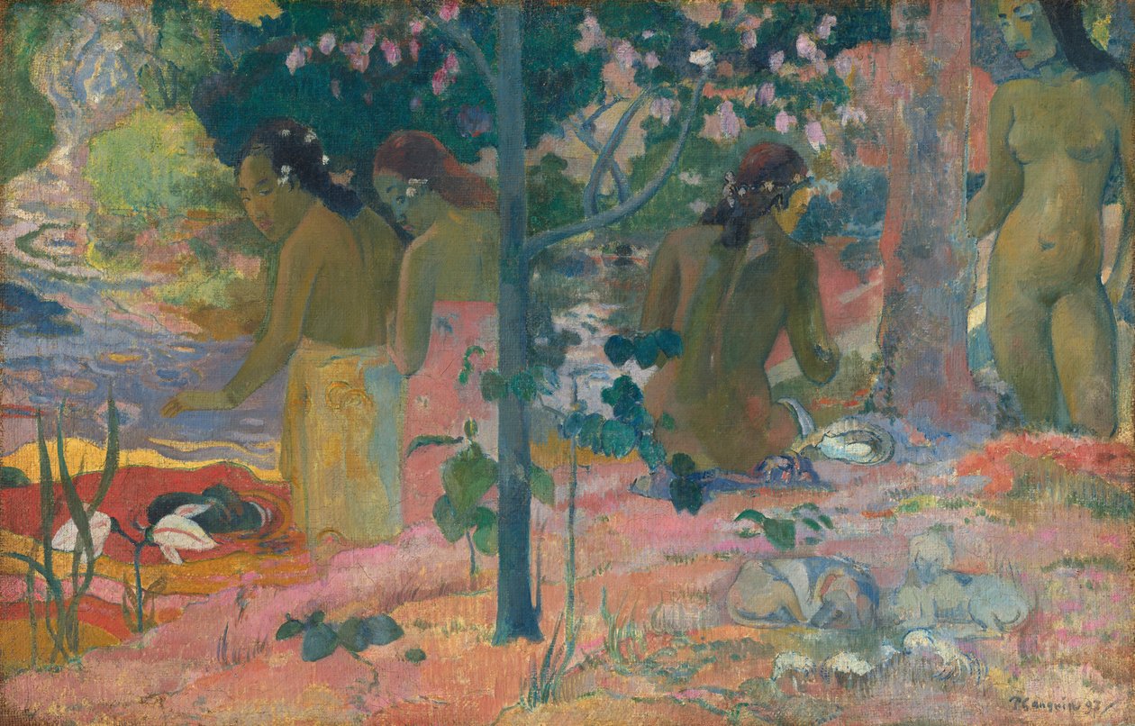 Les Baigneuses - Paul Gauguin