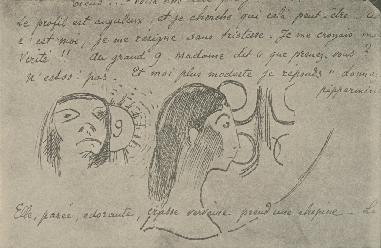 Le profil est angulaire, 1936 - Paul Gauguin