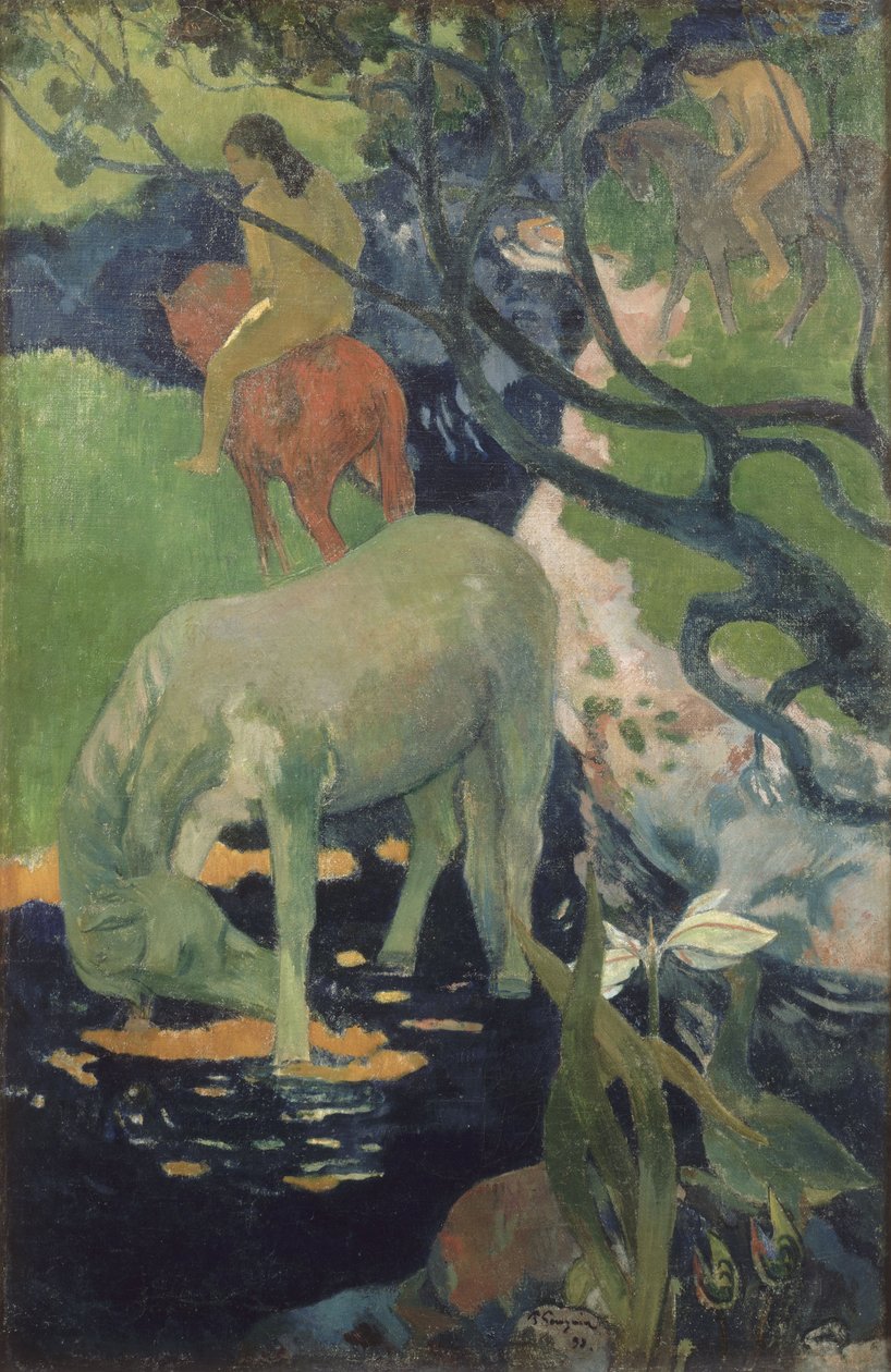 Le Cheval blanc - Paul Gauguin