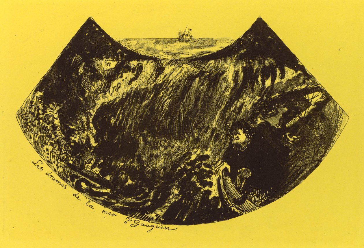 Suite Volpini : Les Drames de la Mer - Paul Gauguin
