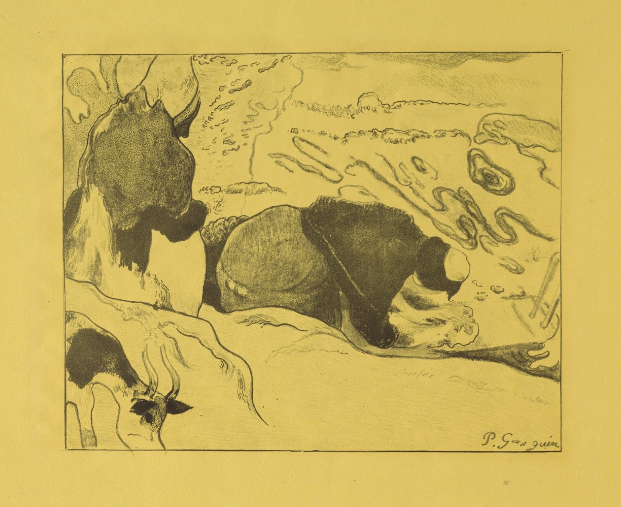Lavandières - Paul Gauguin