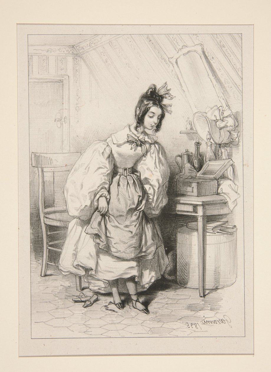 Les souliers neufs - Paul Gavarni