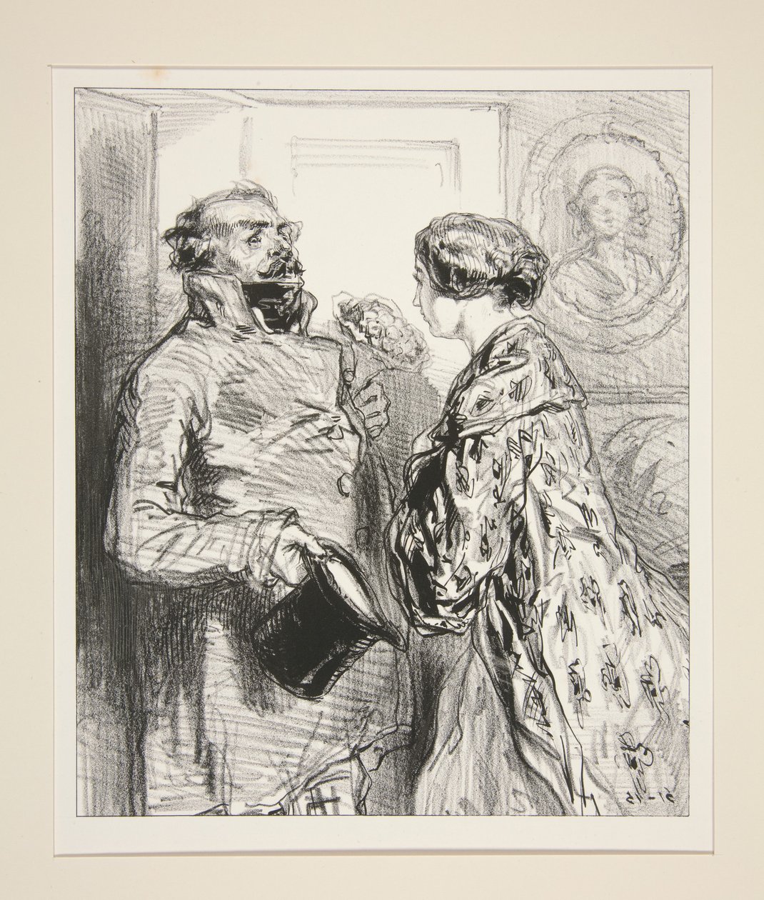 (LE BOUQUET.) - Paul Gavarni