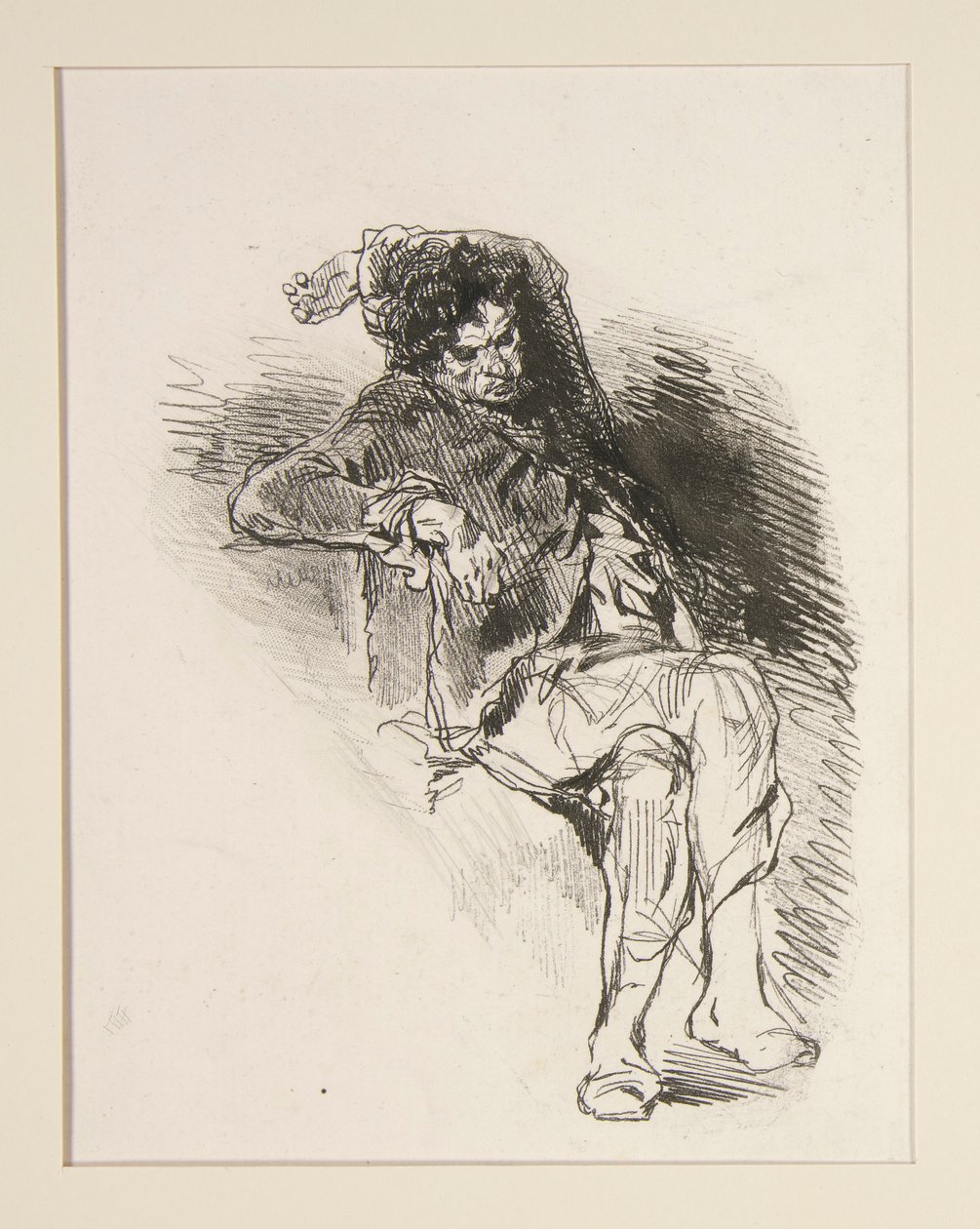 Le Repos - Paul Gavarni
