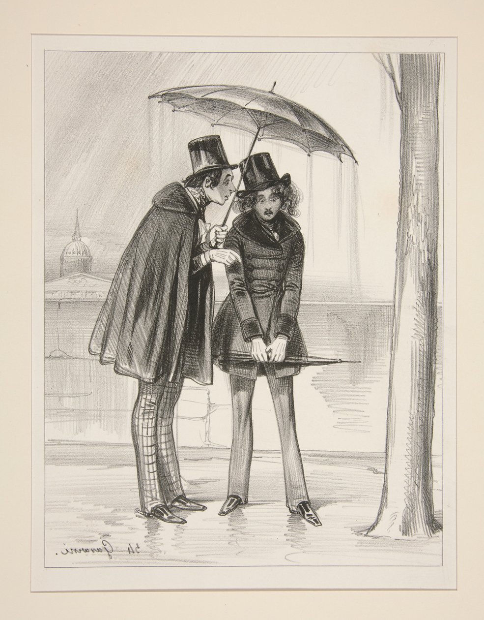 À la terrasse du bord de l