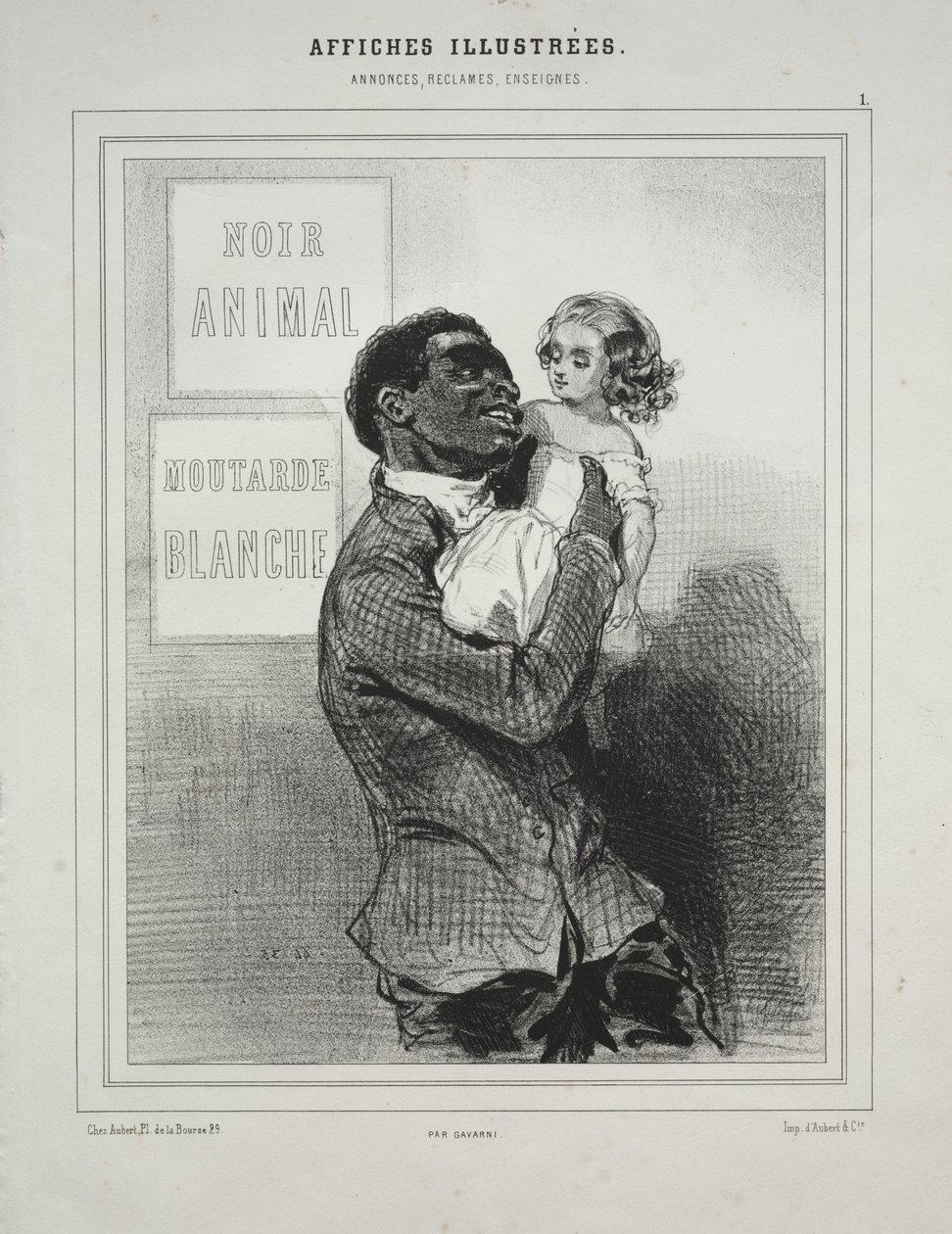 Affiches illustrées - Paul Gavarni
