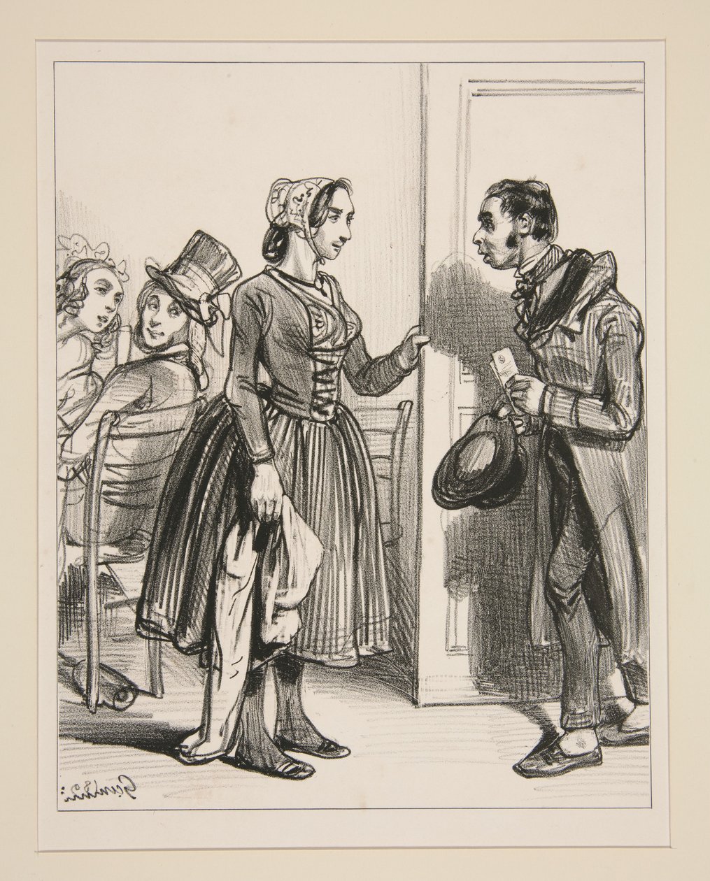 ...Au domicile indique par l