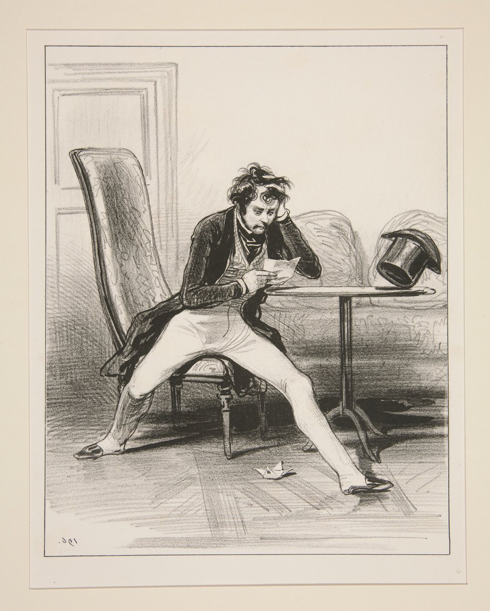Au recu de ce billet... - Paul Gavarni
