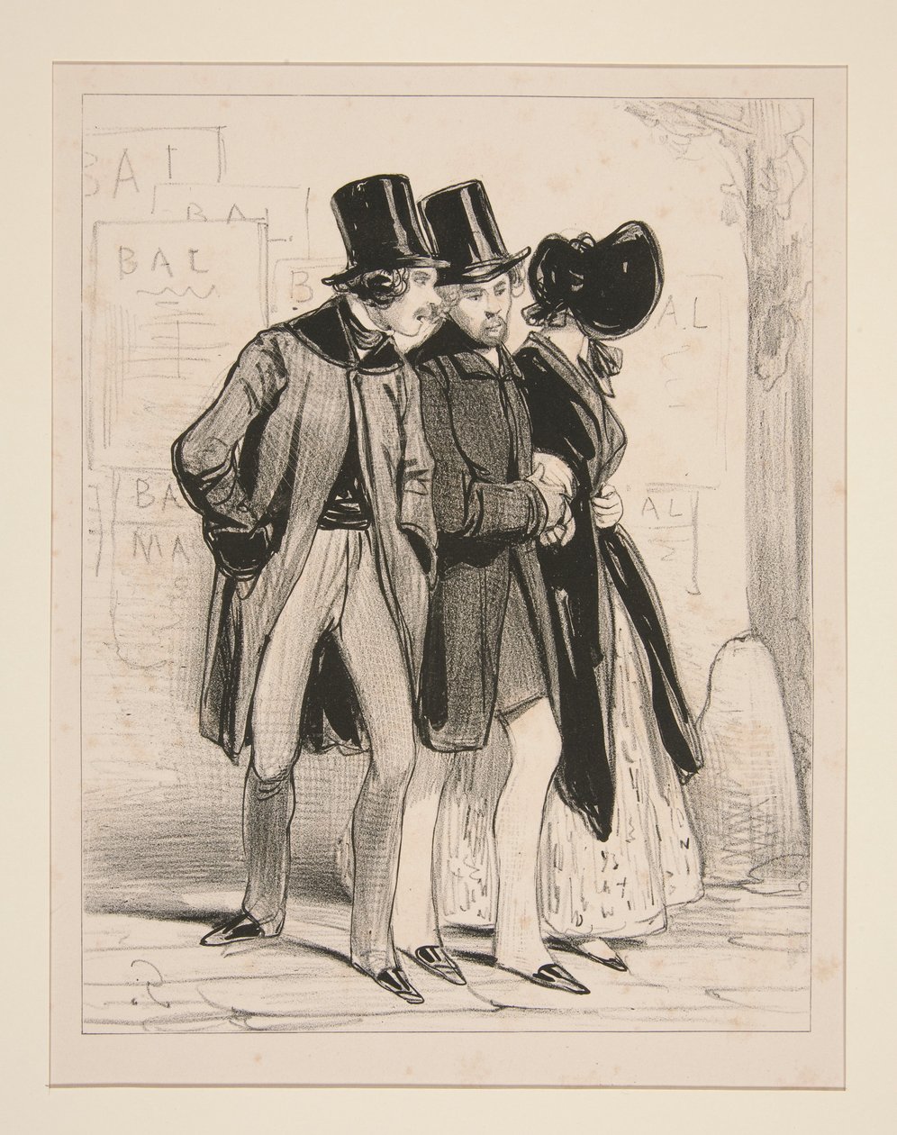 Bal a la Renaissance ce soir... - Paul Gavarni