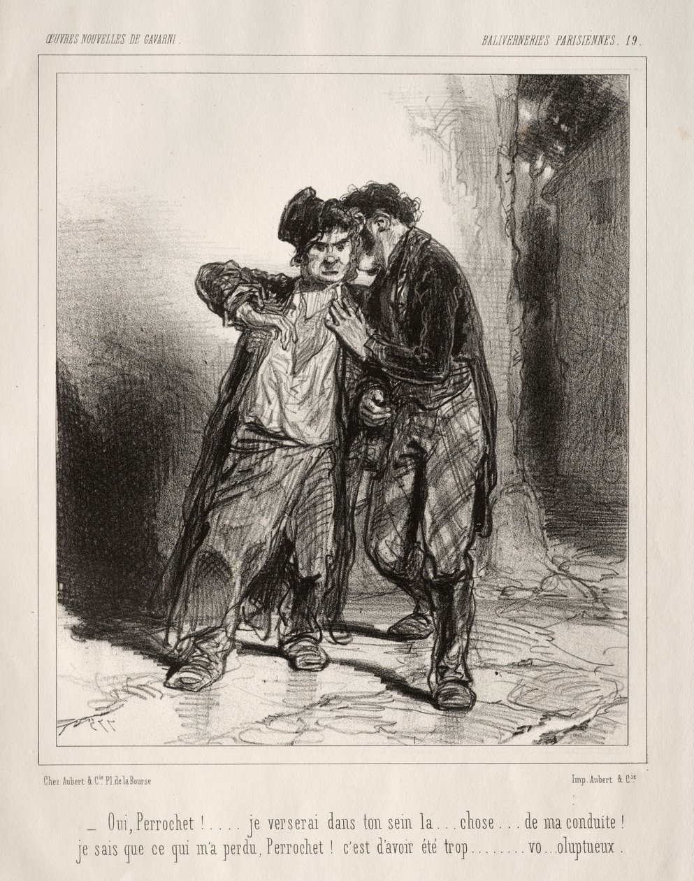 Baliverneries Parisiennes - Paul Gavarni