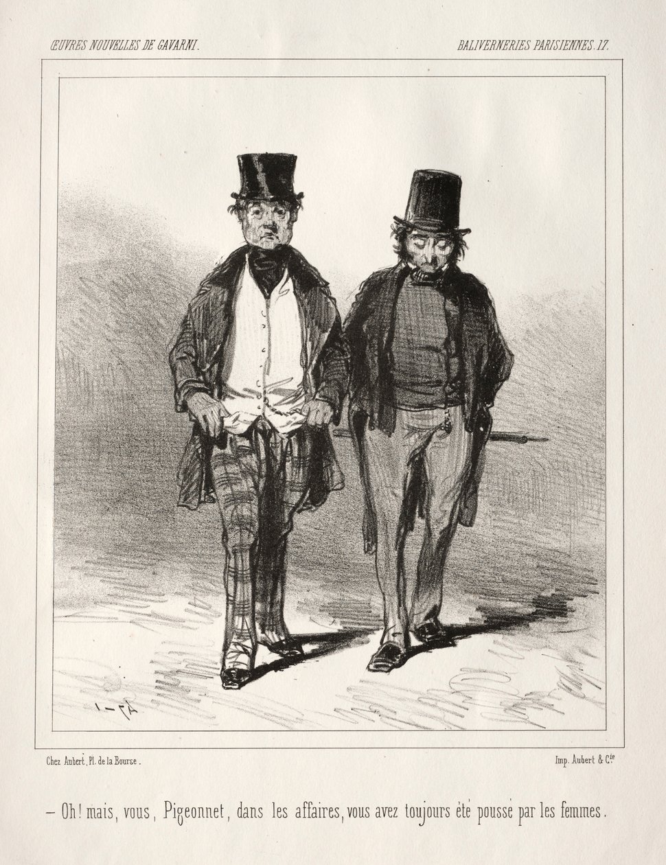 Baliverneries parisiennes - Paul Gavarni
