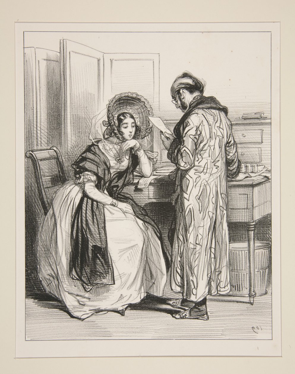Bordereau - Paul Gavarni