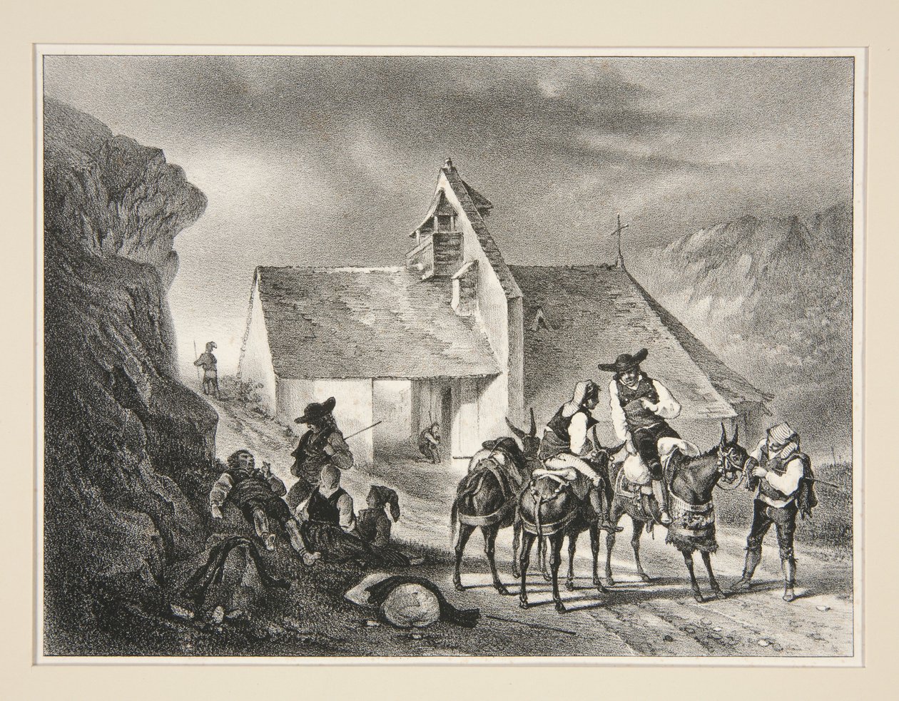 Chapelle de Pène-Taillade, vallée d