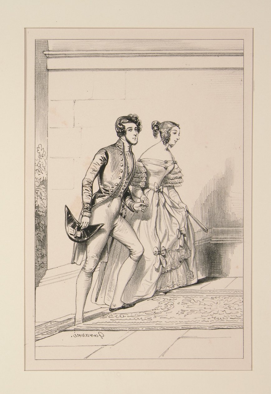 COSTUME DE COUR 1837 ... - Paul Gavarni