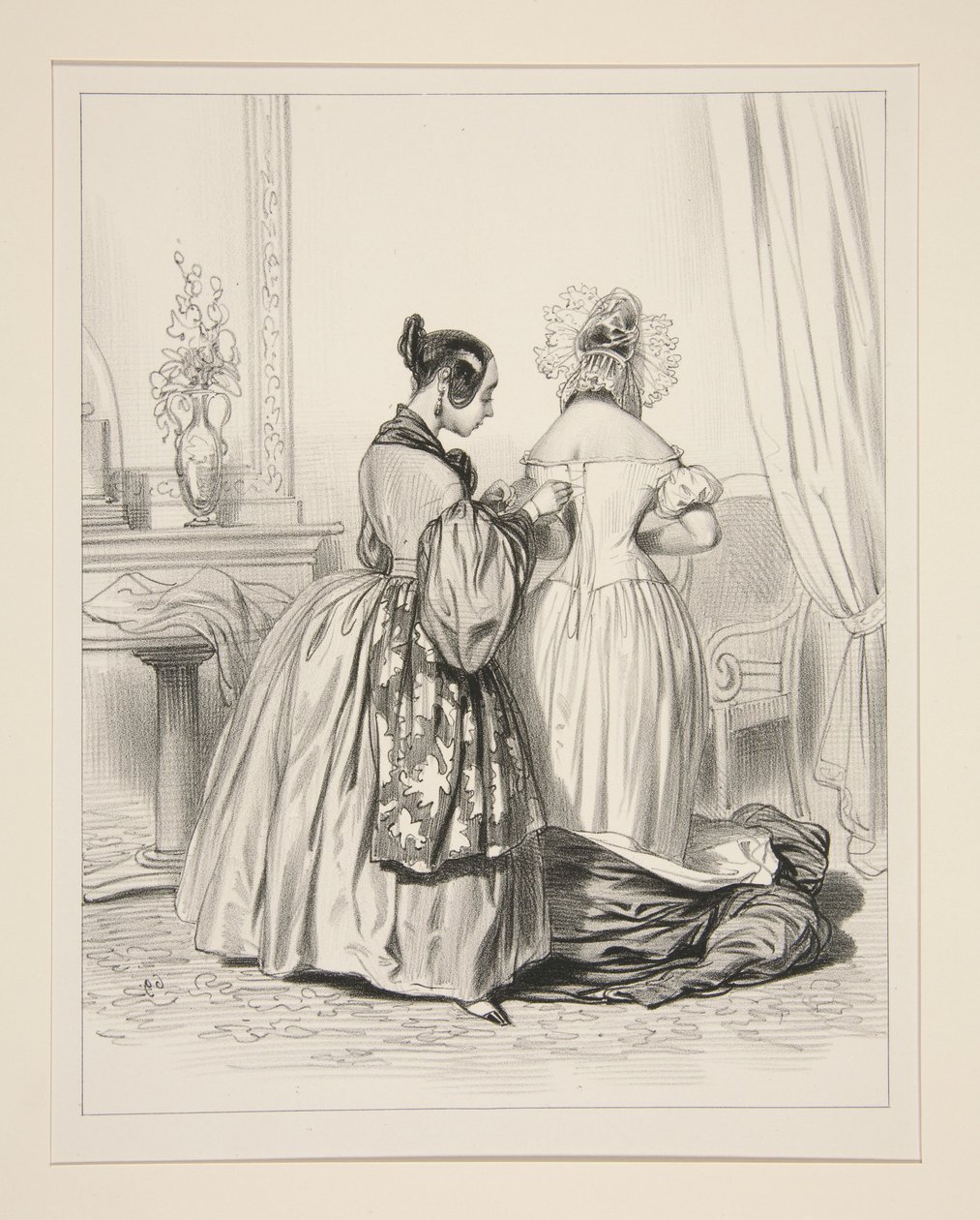 COUTURIÈRE. (COUTURIÈRE.) - Paul Gavarni