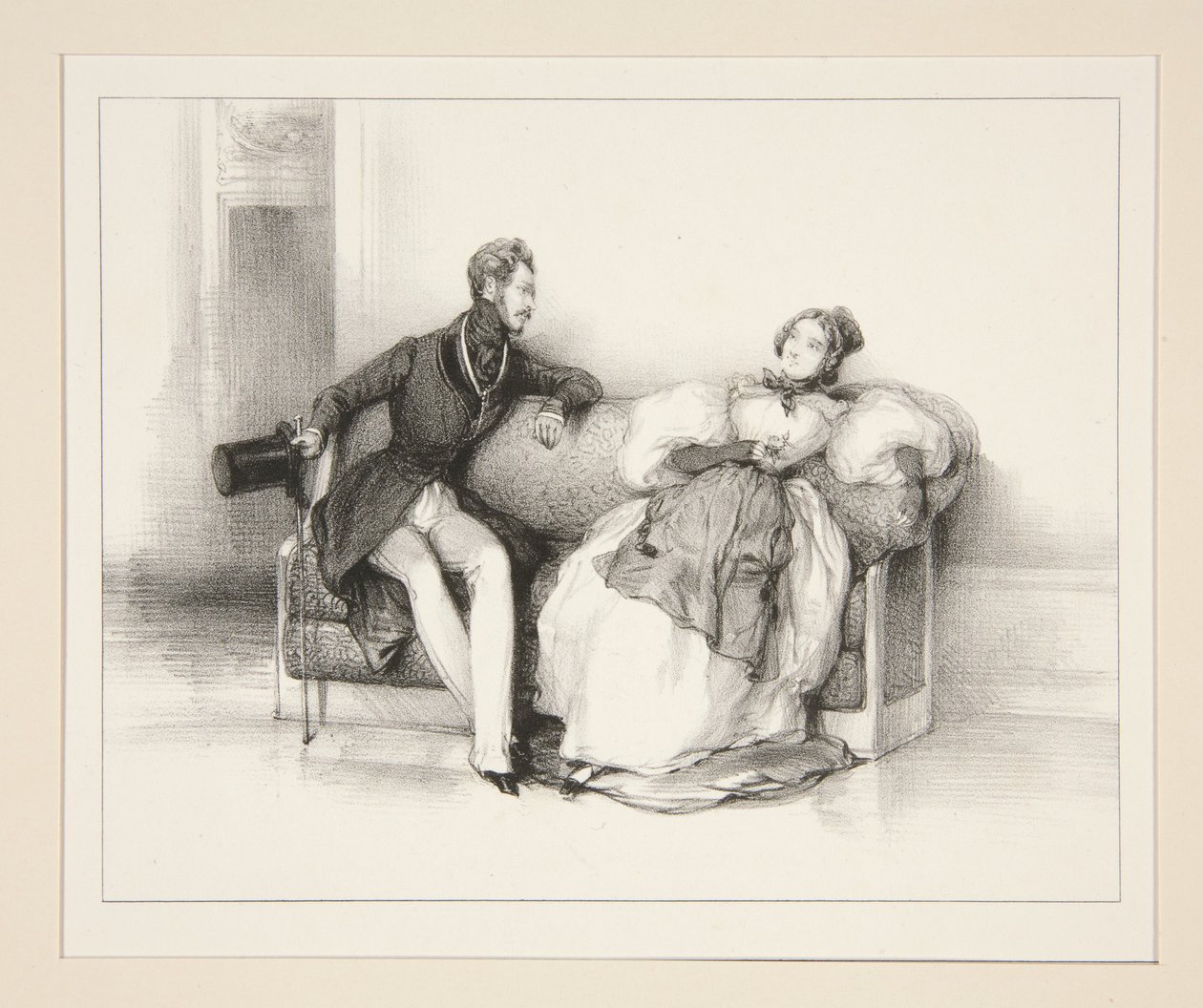 Causerie - Paul Gavarni