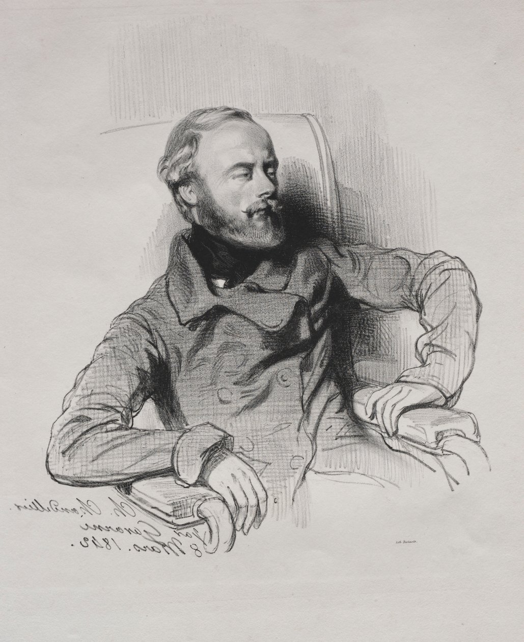 Ch. Chandellier, 1842 - Paul Gavarni