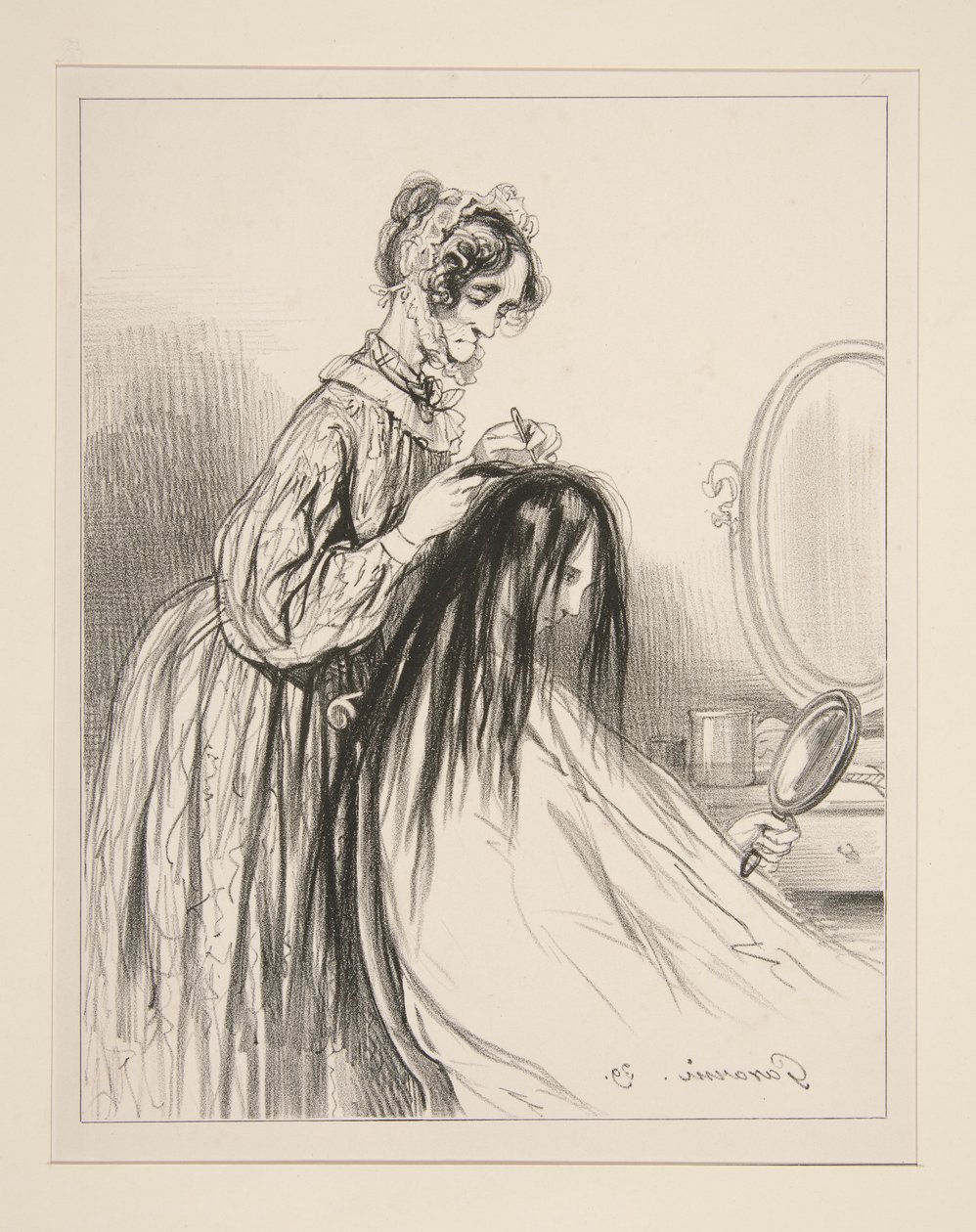 Élimination à huis clos - Paul Gavarni