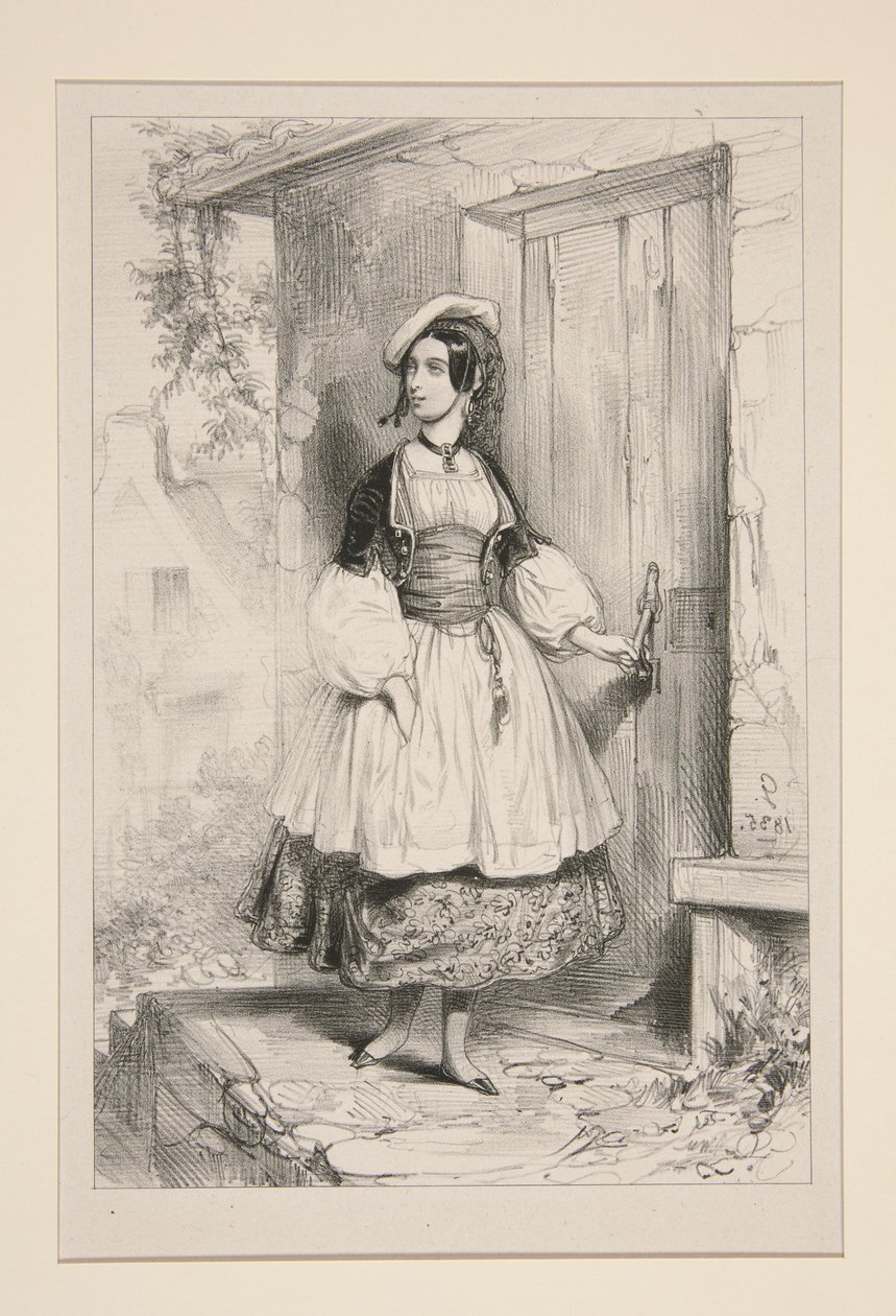 Elle Porta la Main au Leger/ Marteau de Fer... - Paul Gavarni