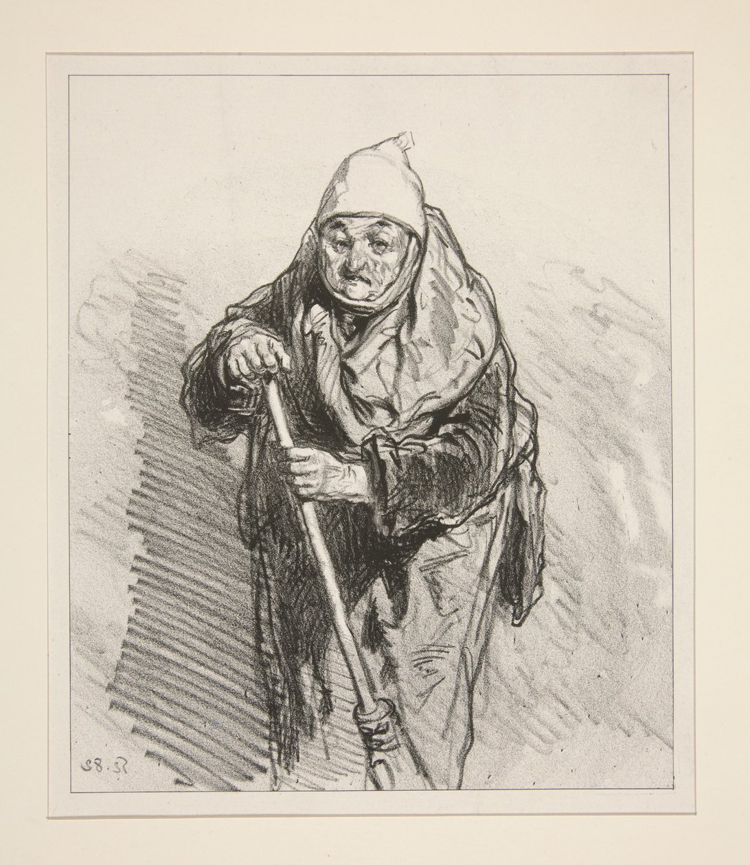 Elle a joué Zaïre. - Paul Gavarni