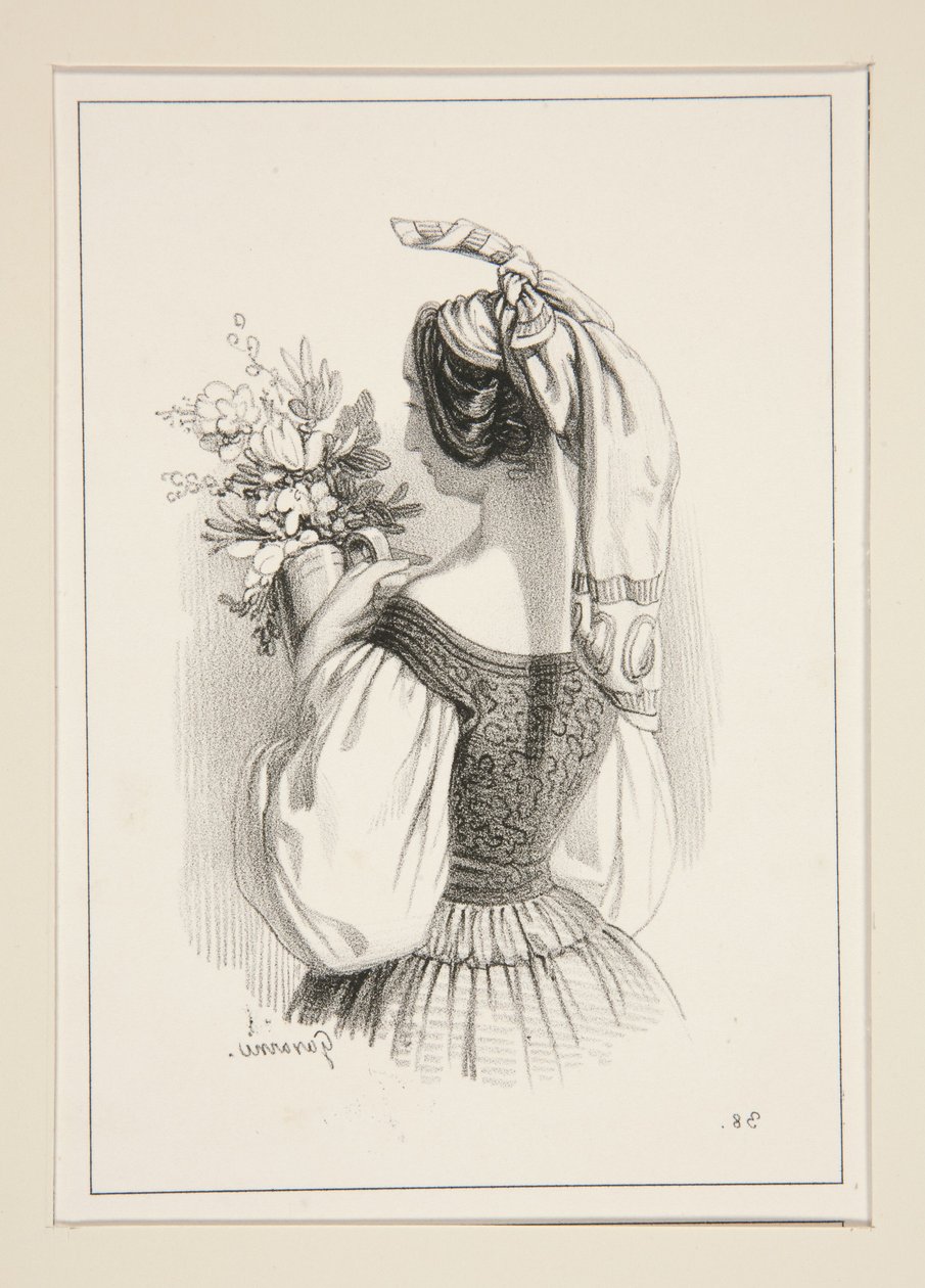 Fantaisie Espagnole - Paul Gavarni