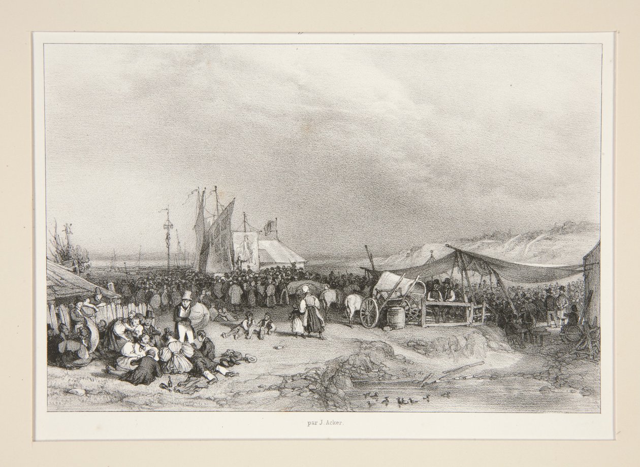 Fete De Village. - Paul Gavarni