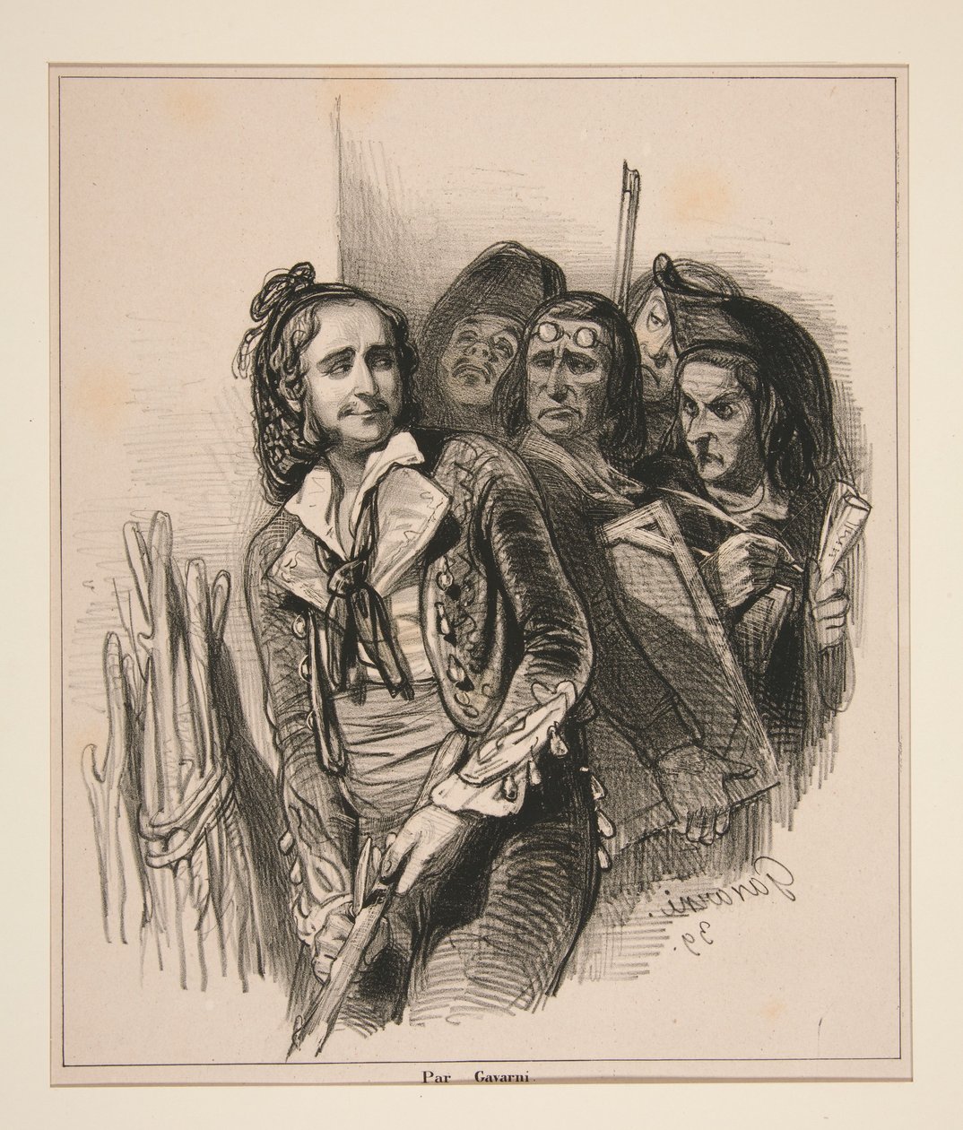 Figaro trouvera toujours du bois vert. - Paul Gavarni