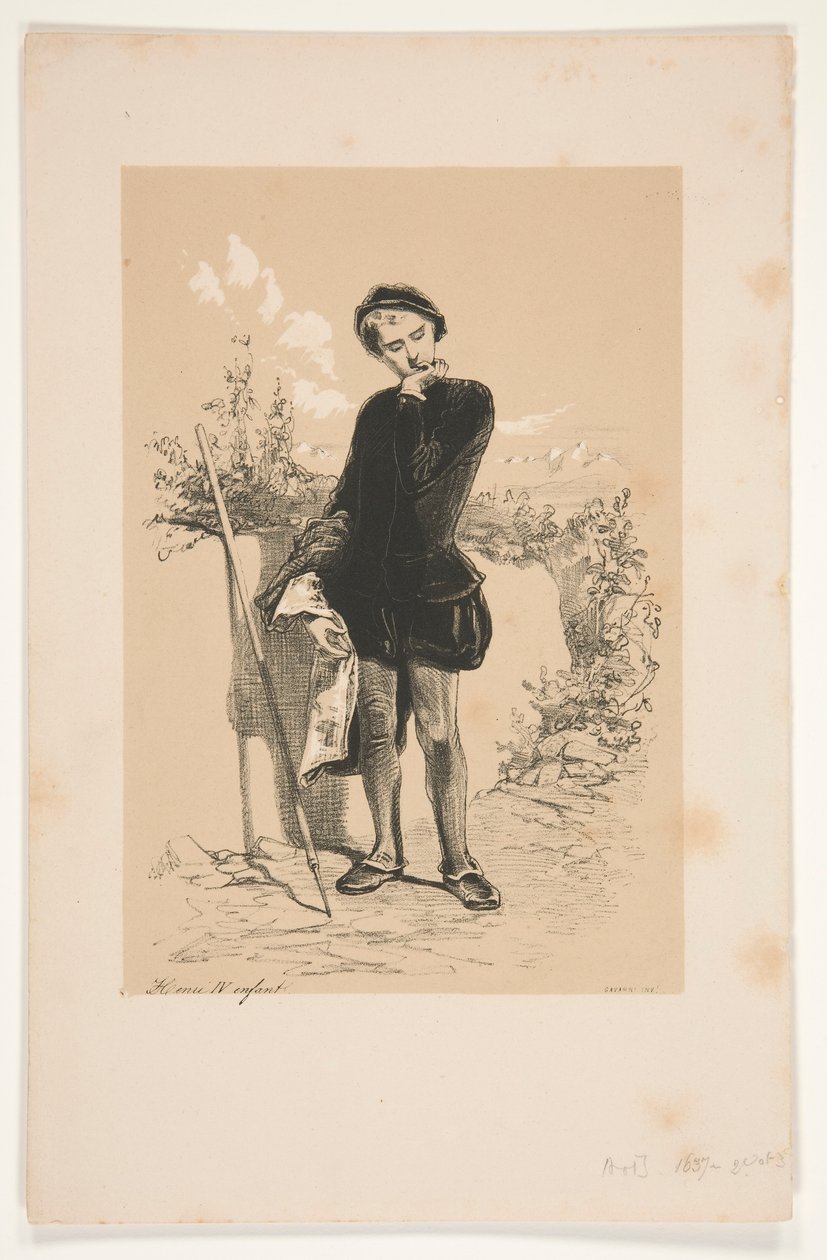 Henri IV enfant - Paul Gavarni